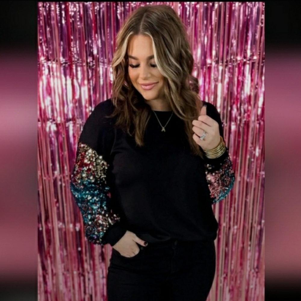 Women's Sequin Top
